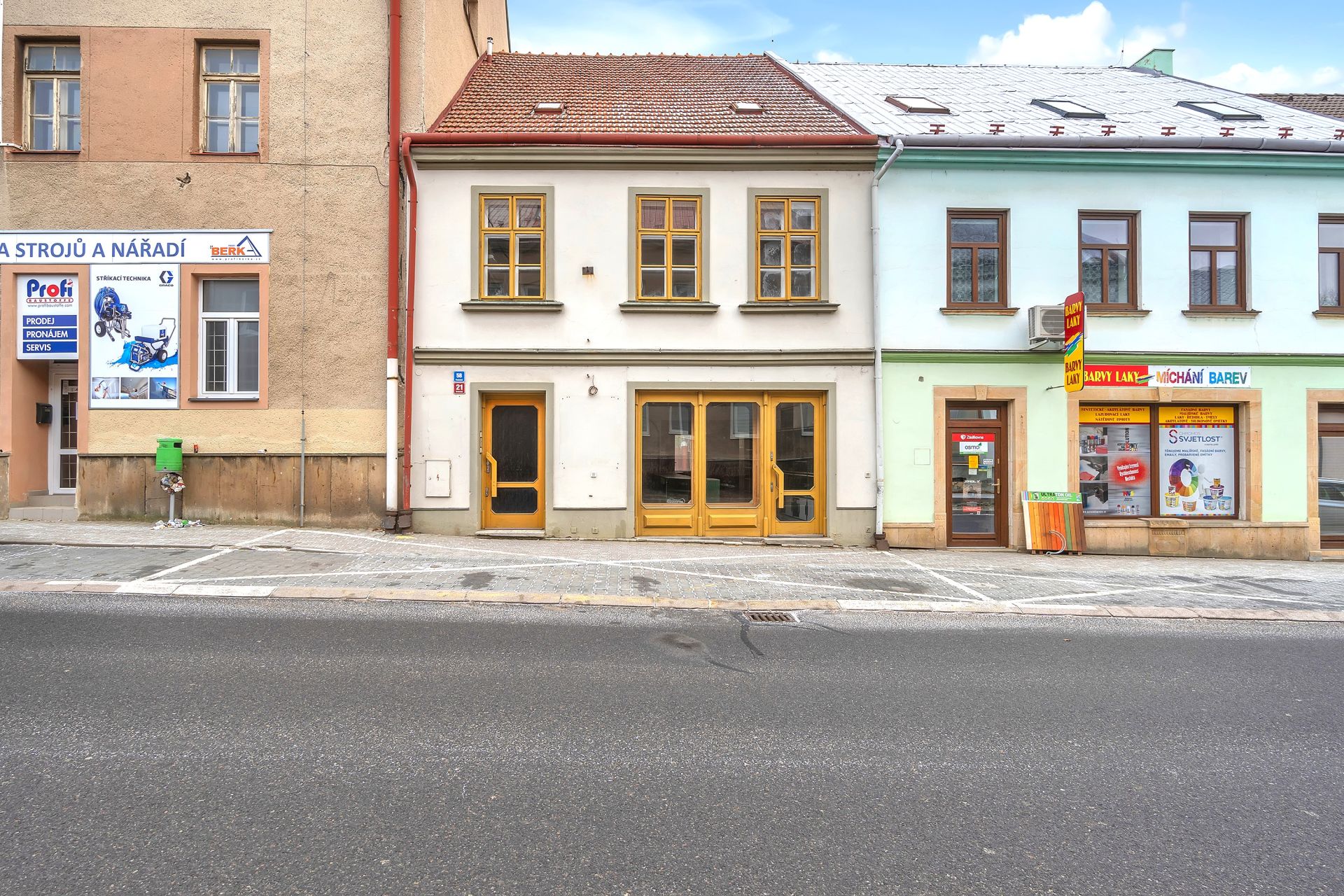 Prodej domu s bytem 2+1 a prodejnou, Brněnská, Moravská Třebová