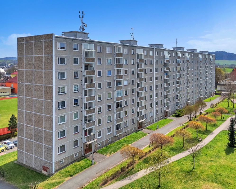 Prodej bytu 3+1 s balkonem, Sportovní, Moravská Třebová